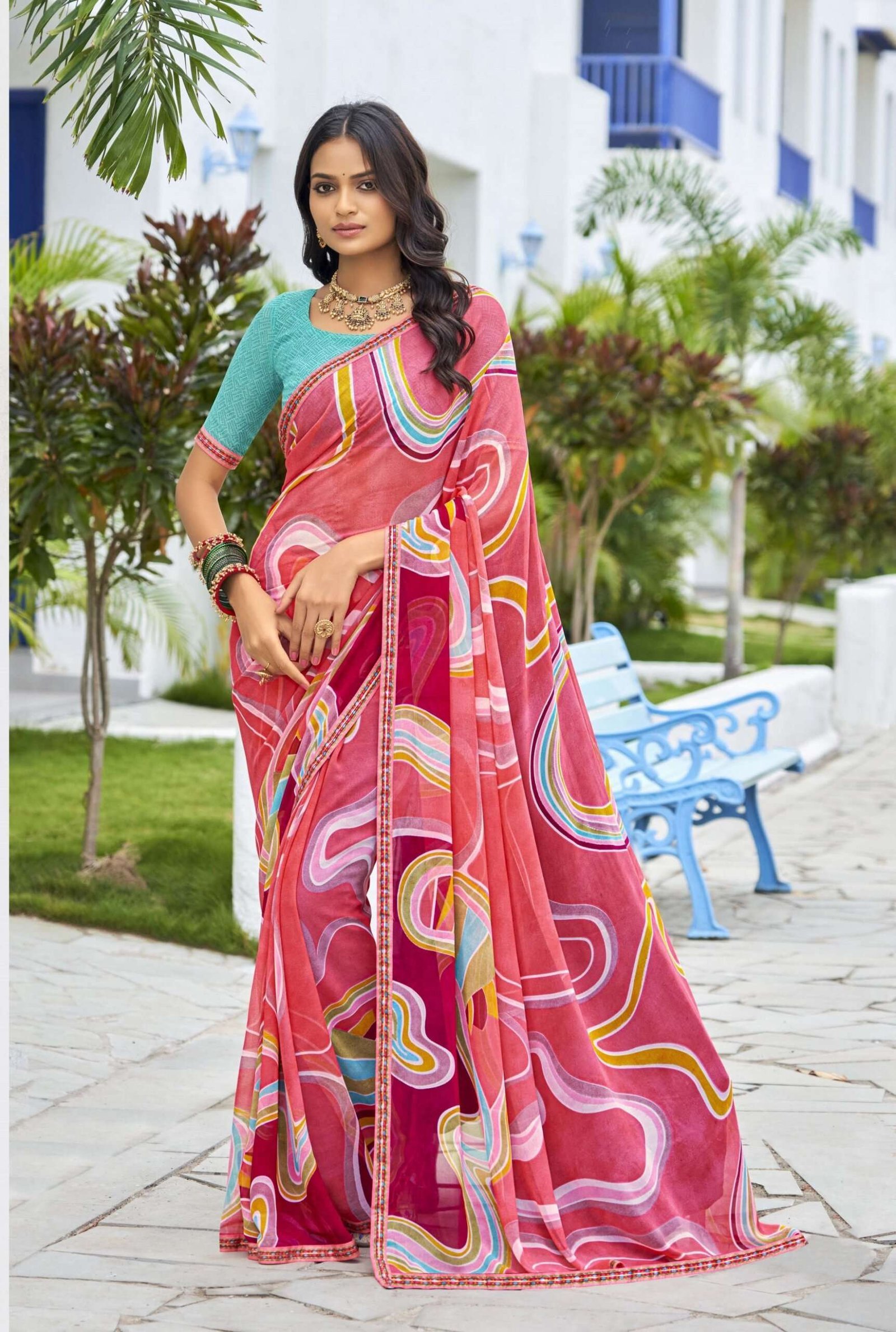 Ramrasiya Manohar Saree - Image 7
