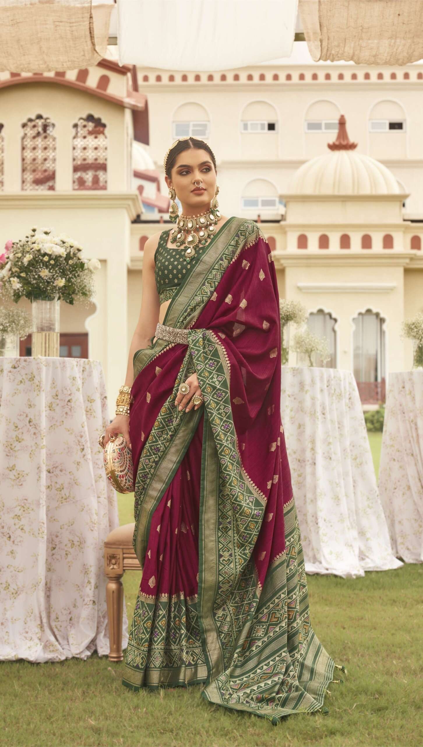 TRIRATH PREET PATOLA SAREE TR 10140