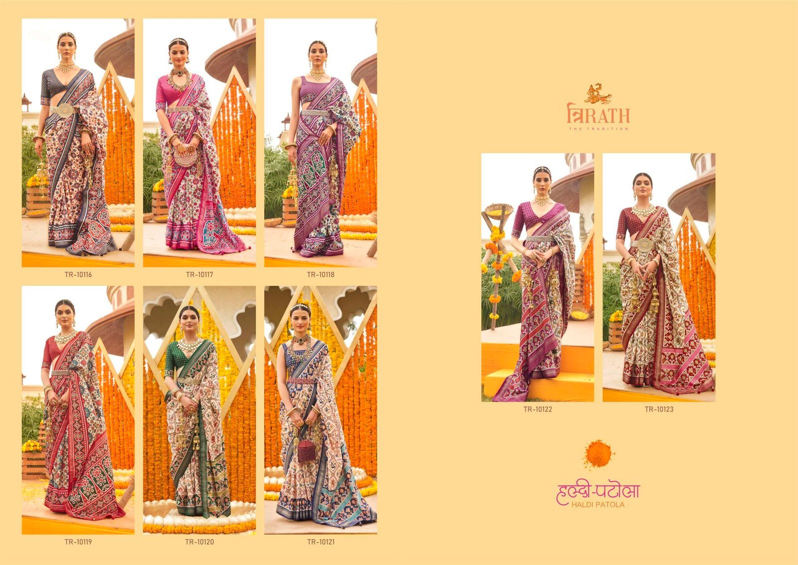 HALDI PATOLA SAREE - Image 9