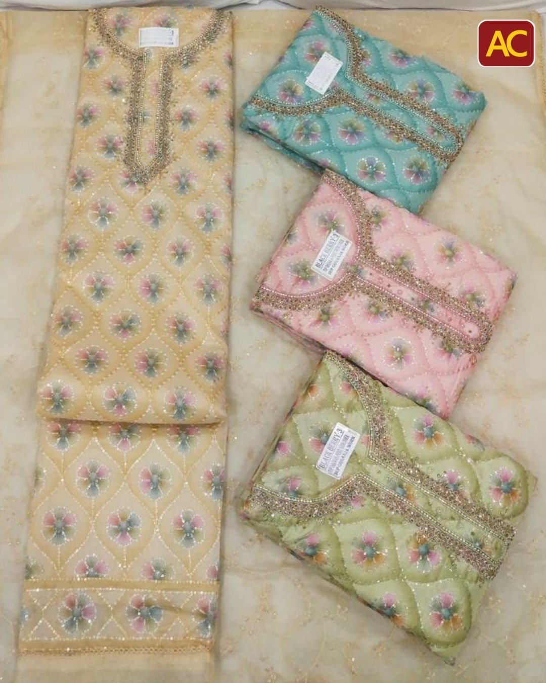 Acfpl Black Berry Dress Material