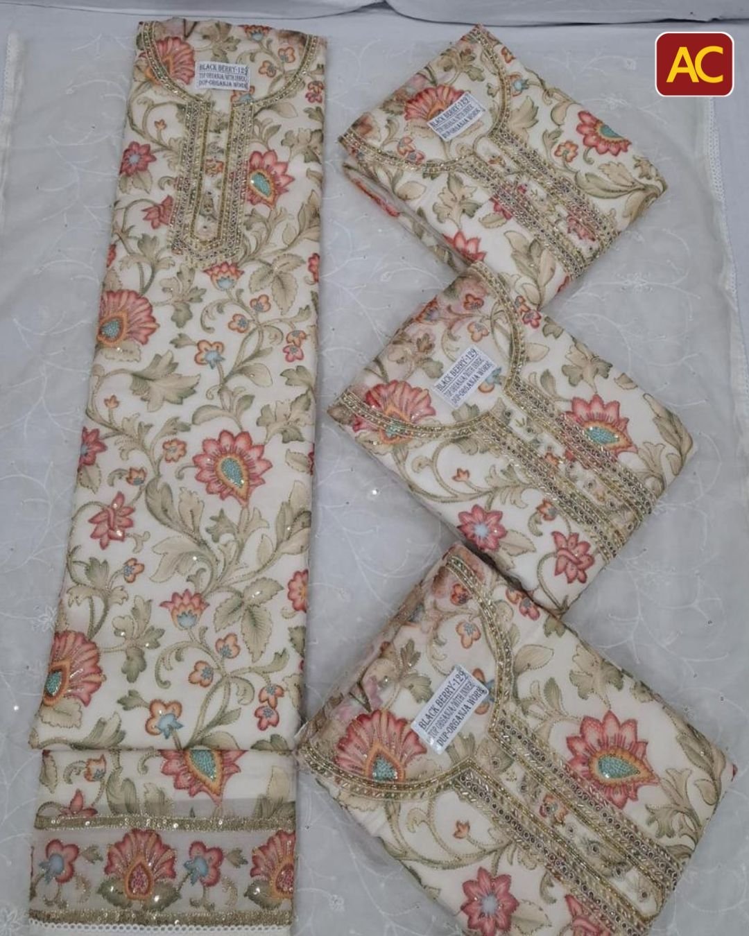 Acfpl Black Berry Dress Material - Image 7