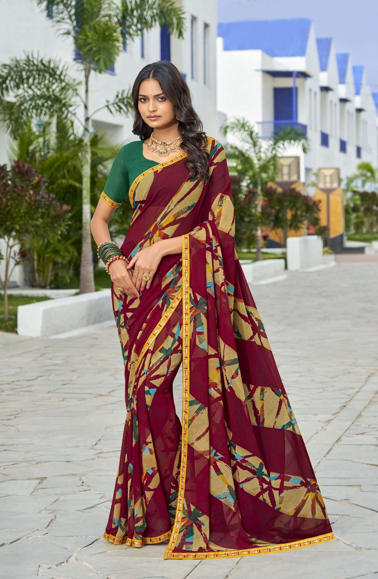 Ramrasiya Manohar Saree - Image 13