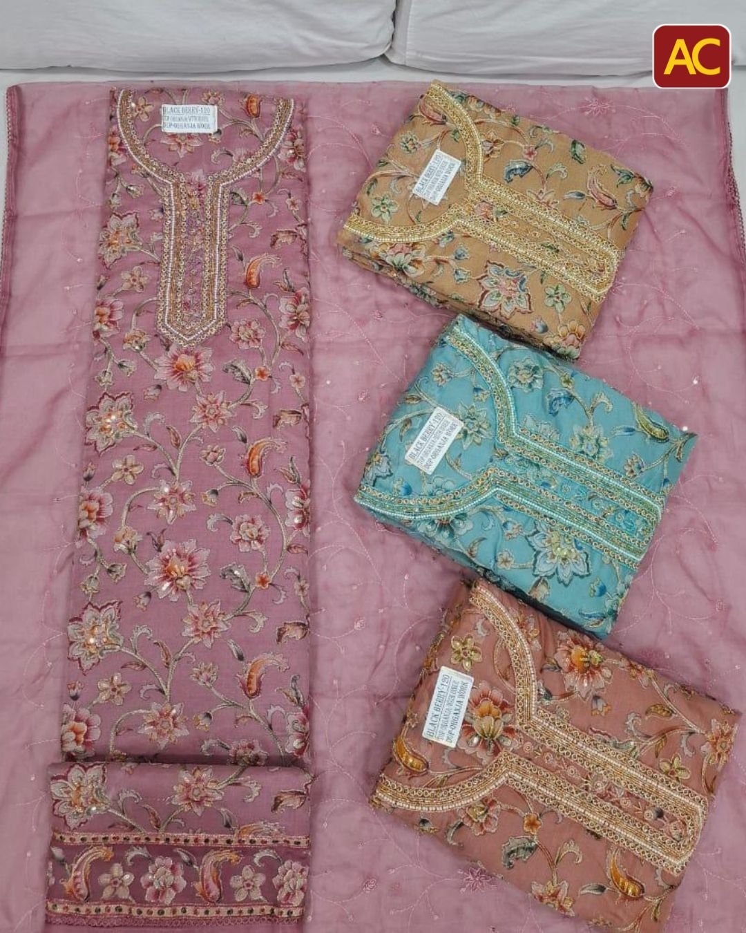 Acfpl Black Berry Dress Material - Image 14