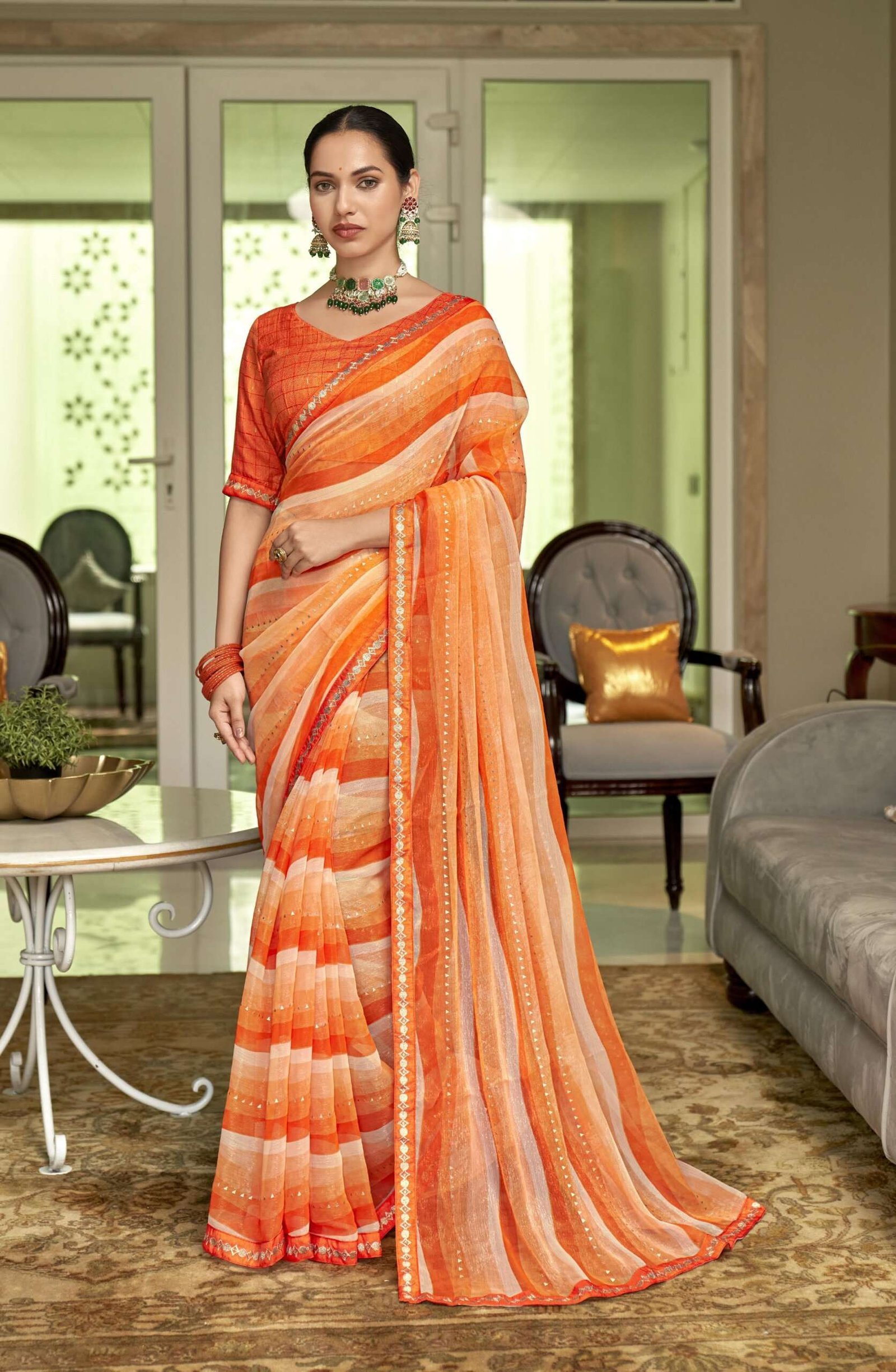 Ramrasiya Kirtan Saree - Image 3