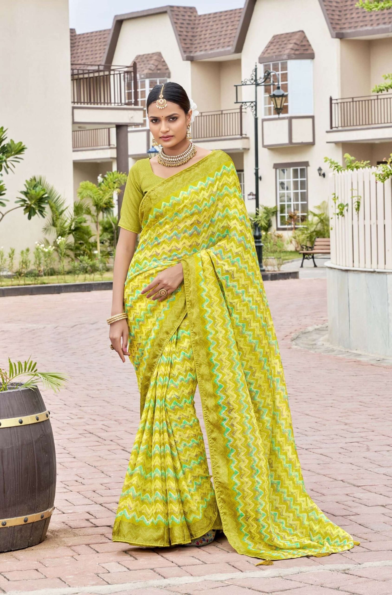 Ramrasiya Shree Lagan Saree - Image 3