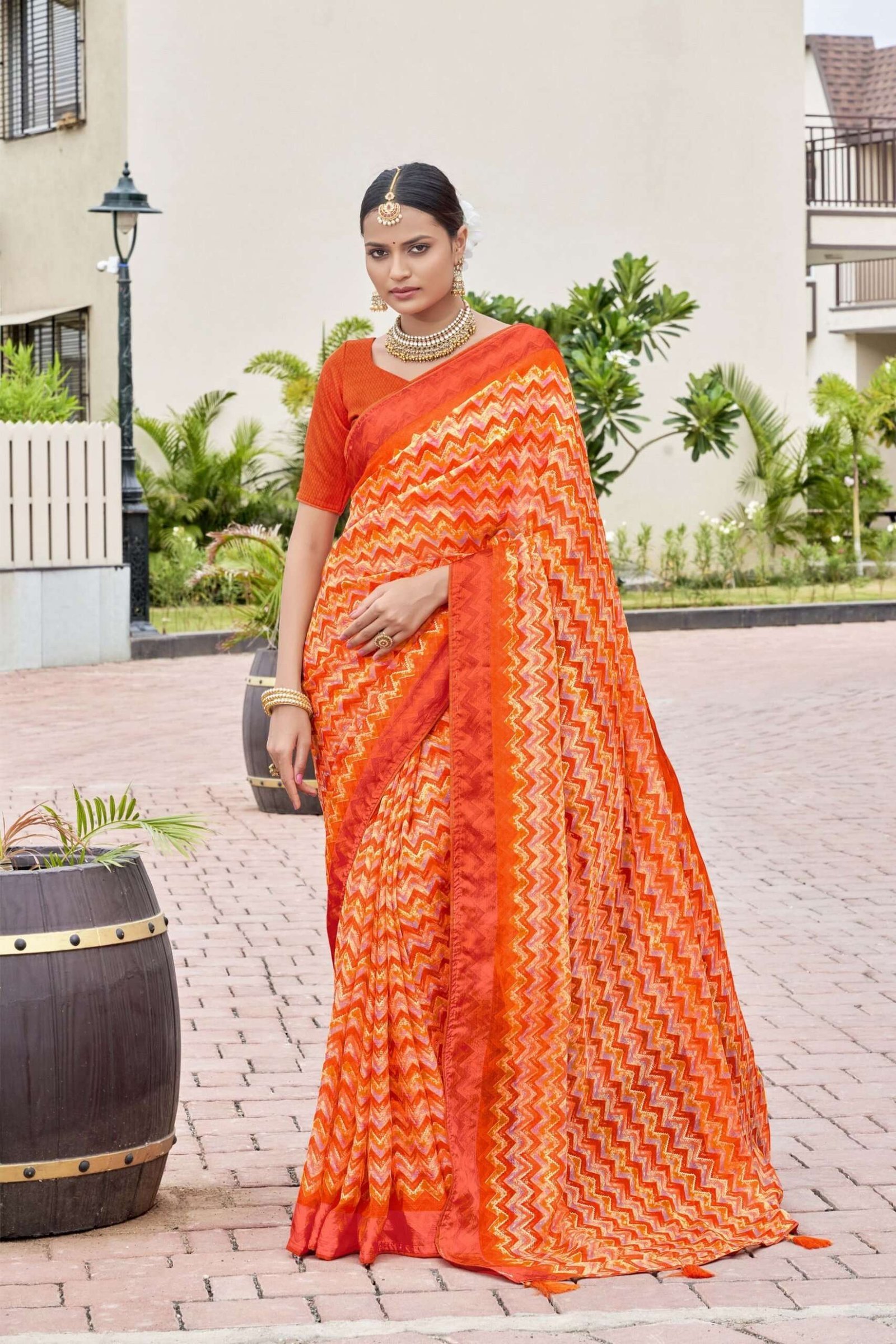 Ramrasiya Shree Lagan Saree - Image 4