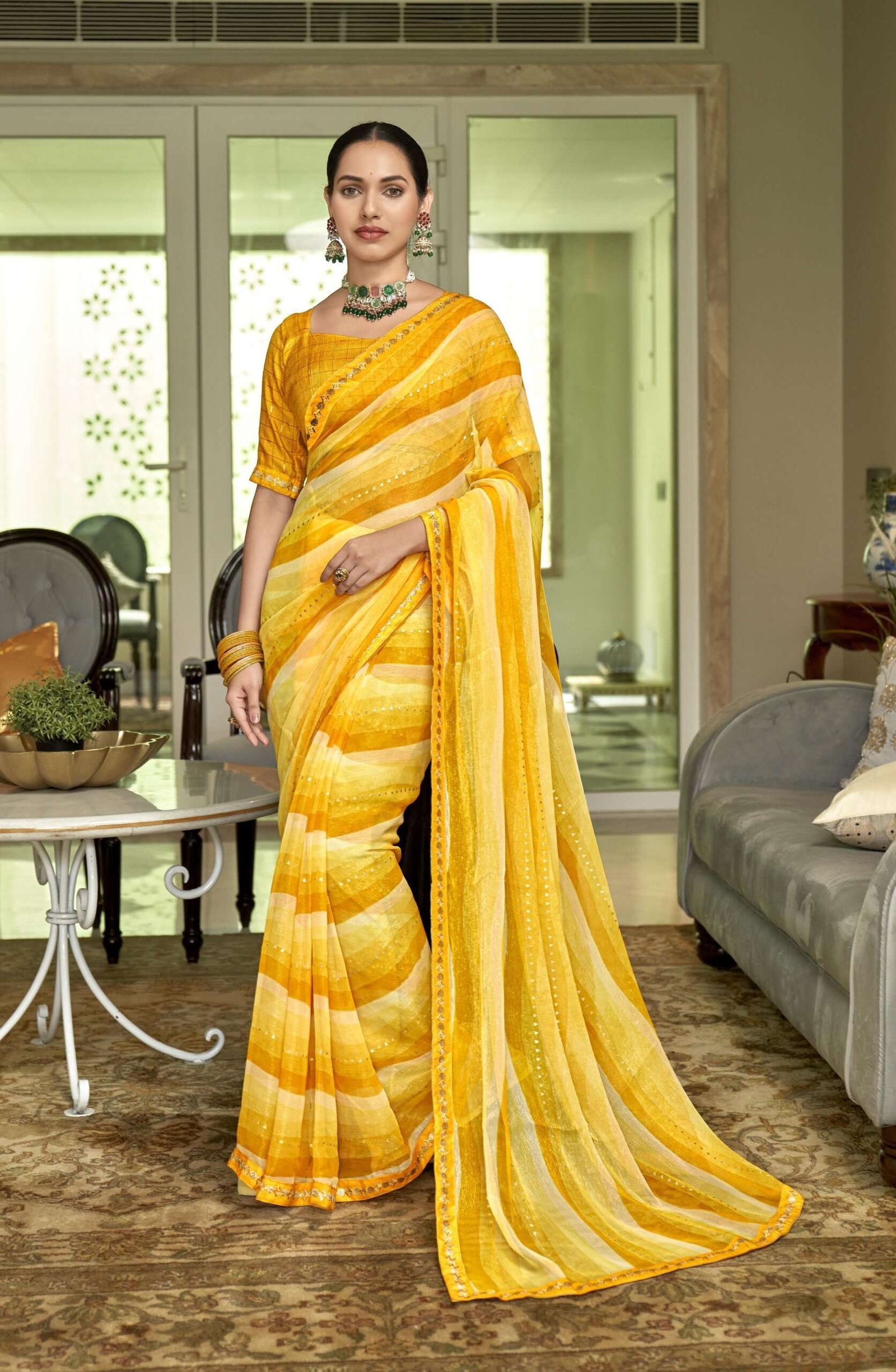 Ramrasiya Kirtan Saree - Image 5