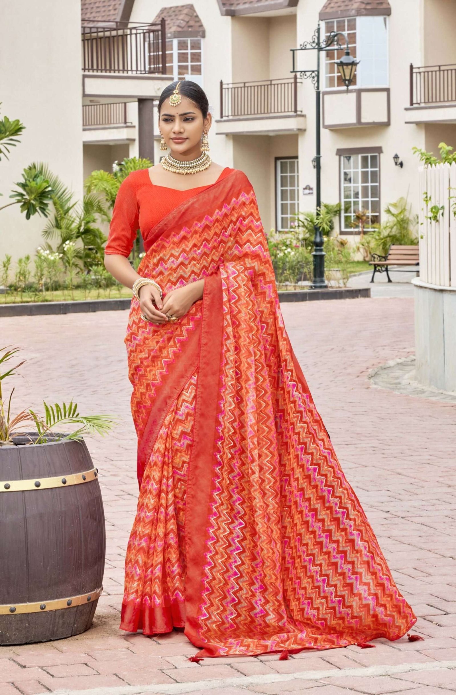 Ramrasiya Shree Lagan Saree - Image 6