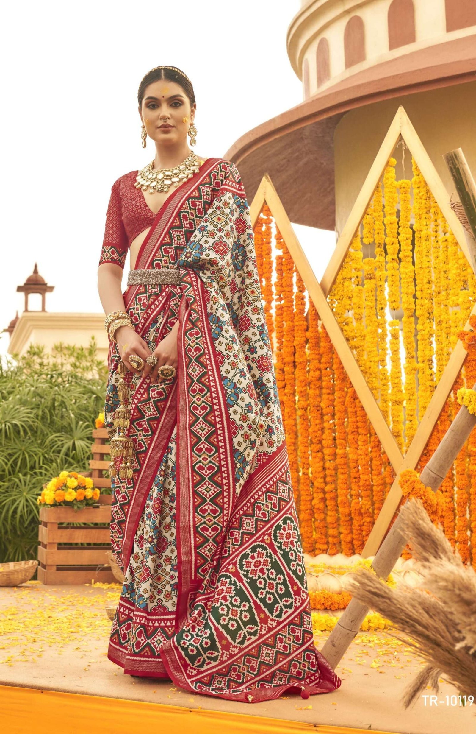 HALDI PATOLA SAREE - Image 8