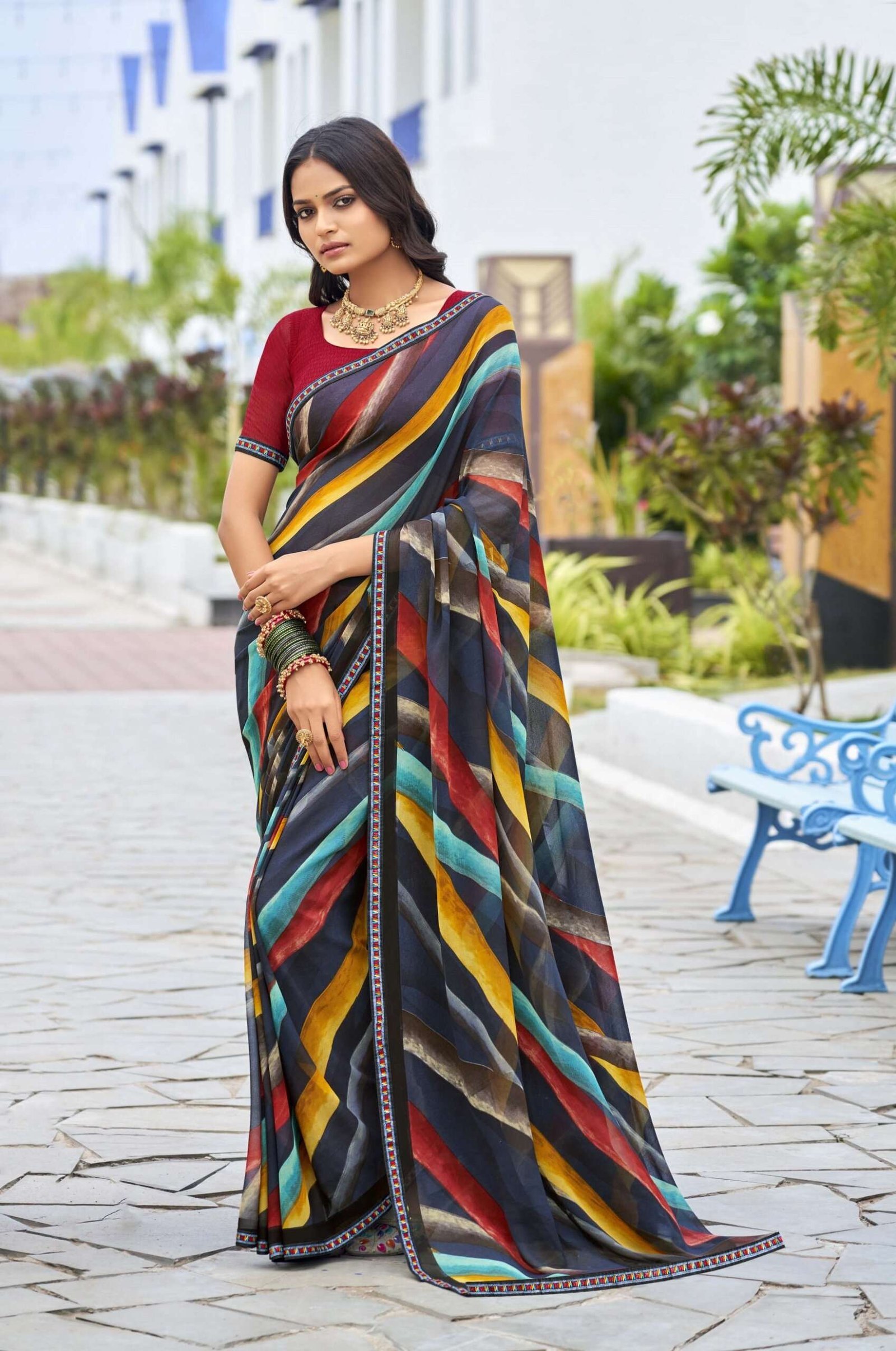 Ramrasiya Manohar Saree - Image 9
