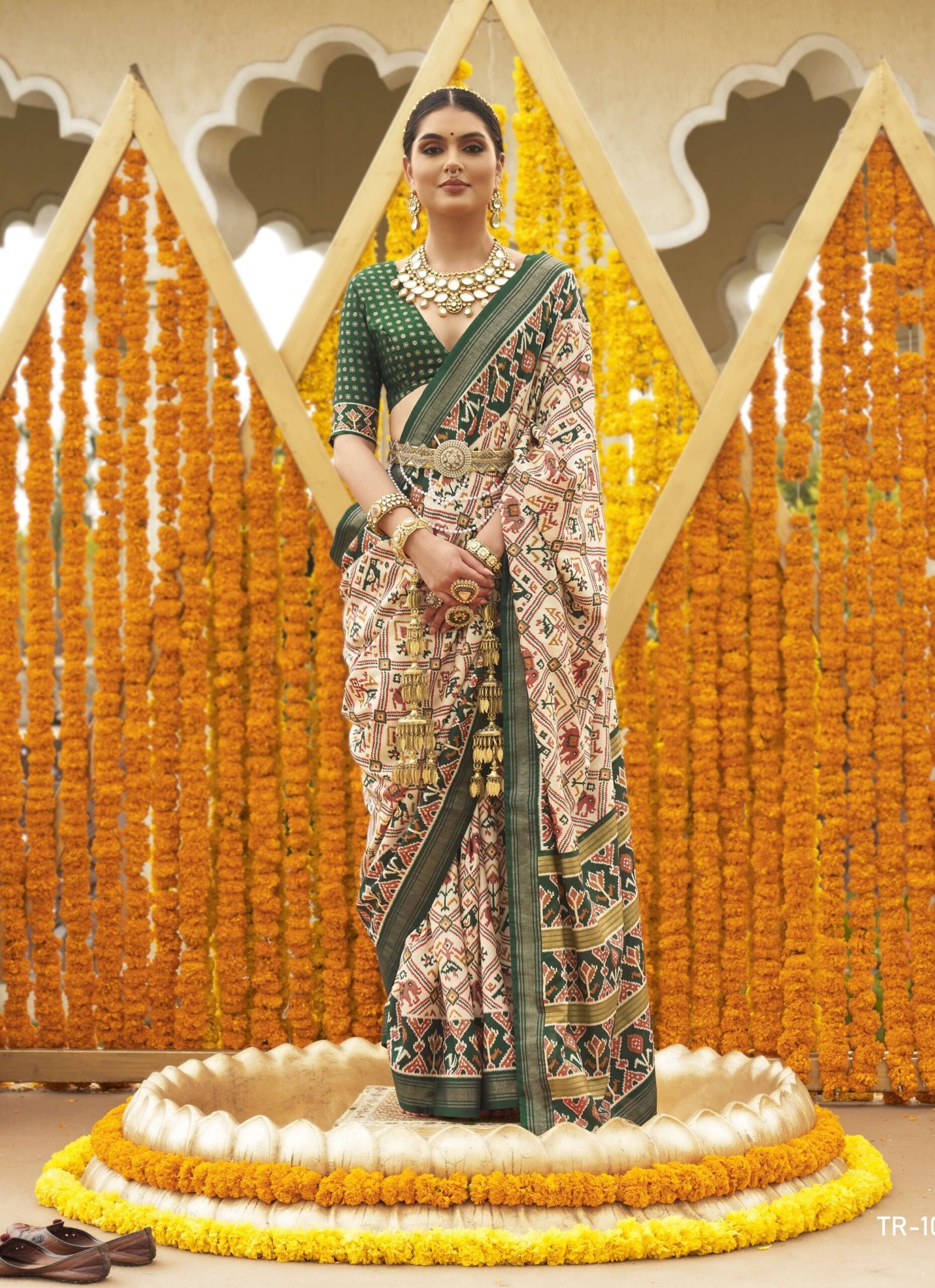 HALDI PATOLA SAREE - Image 7