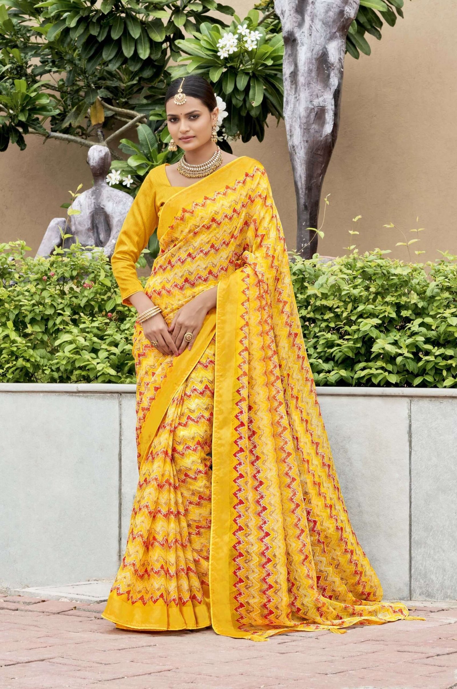 Ramrasiya Shree Lagan Saree - Image 7