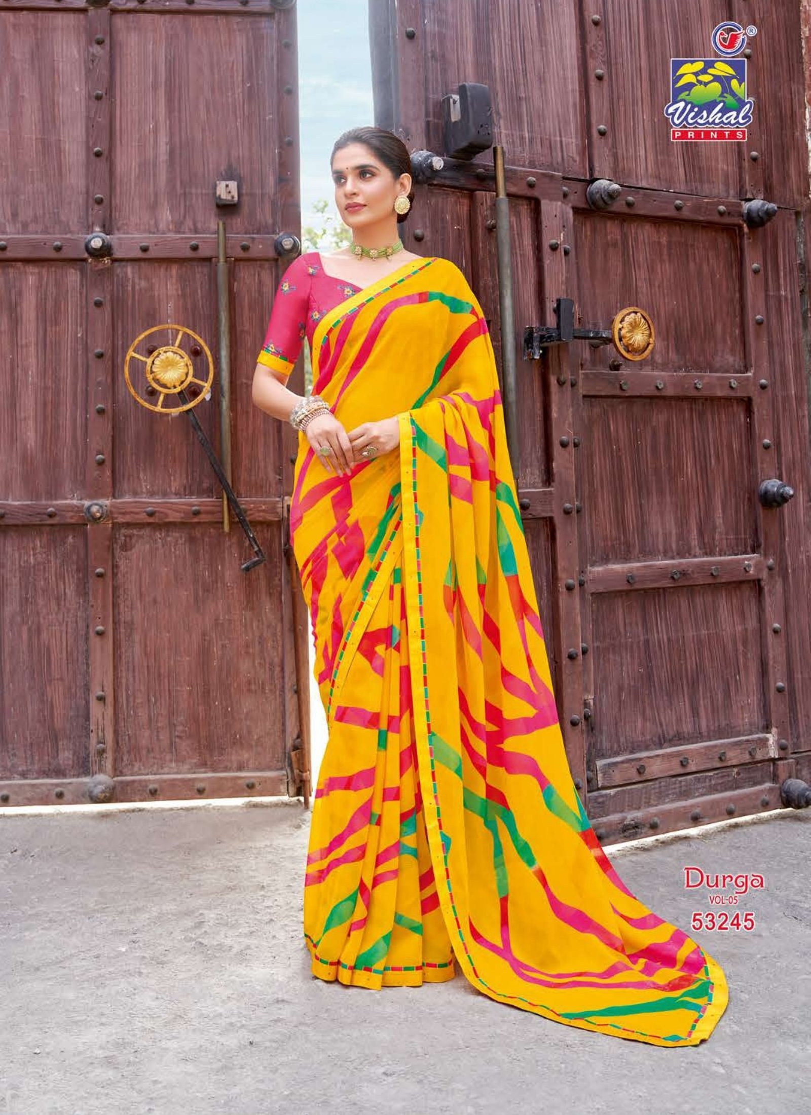 Vishal Duraga Vol 02 Saree