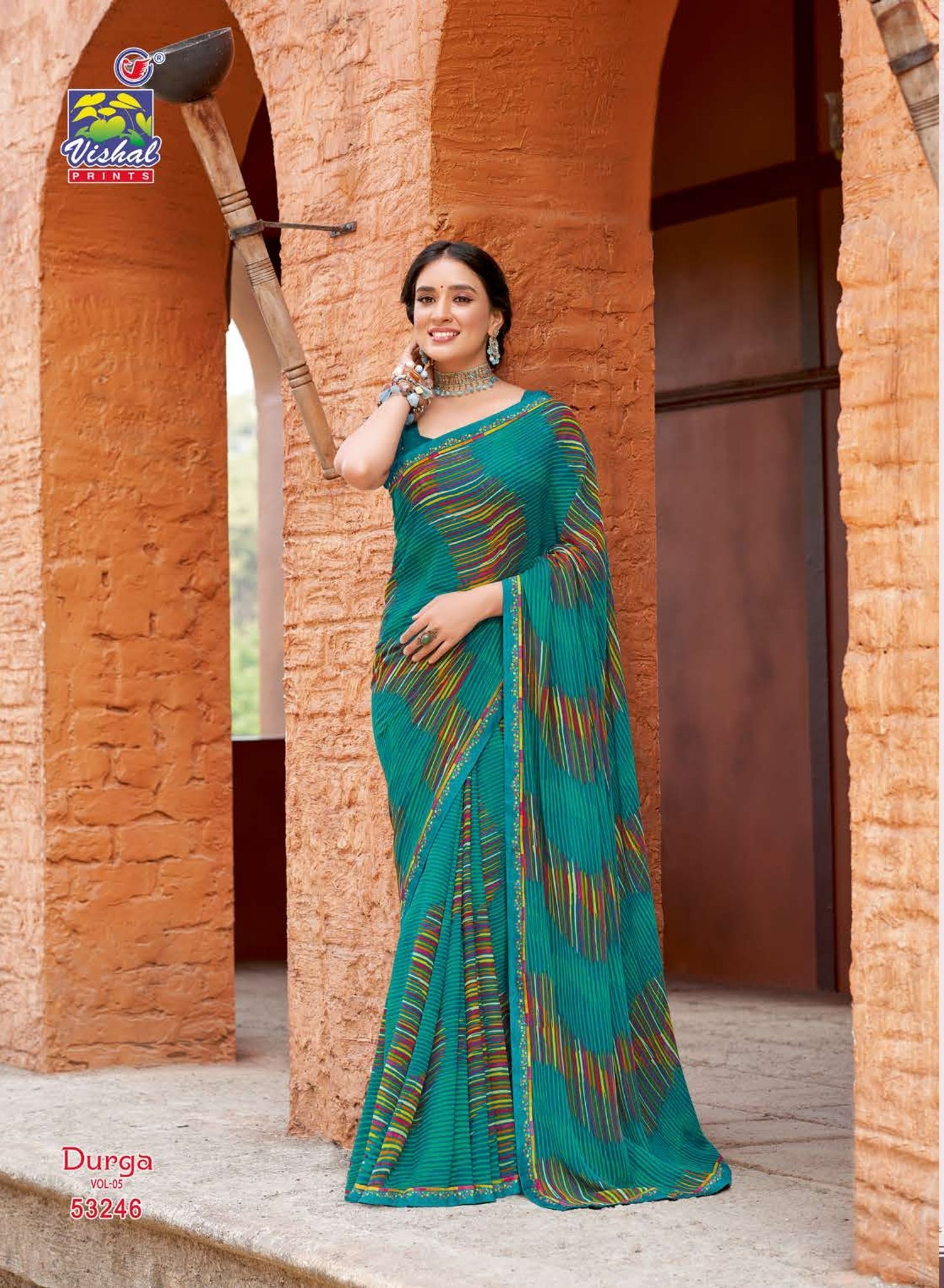 Vishal Duraga Vol 02 Saree