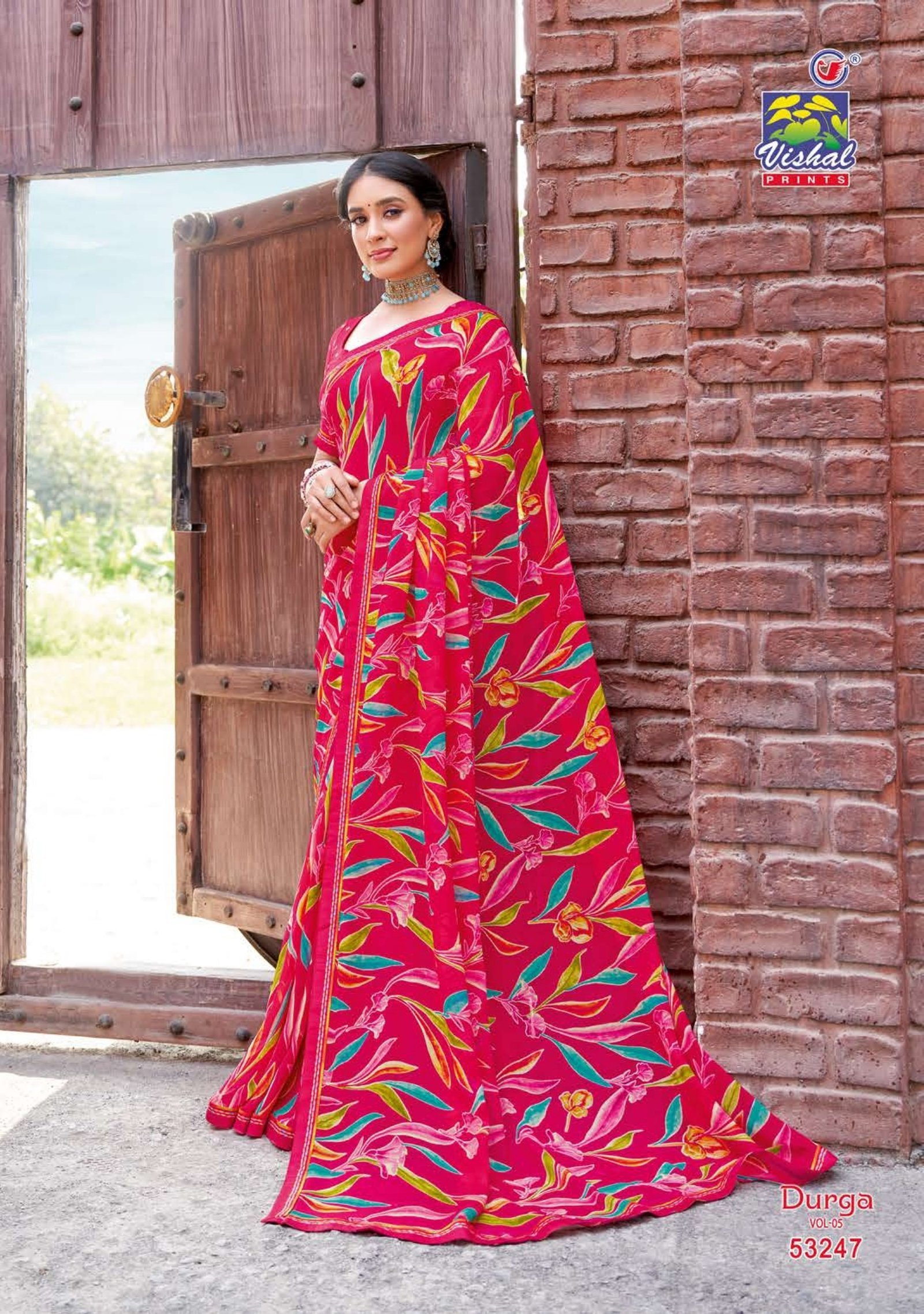 Vishal Duraga Vol 02 Saree