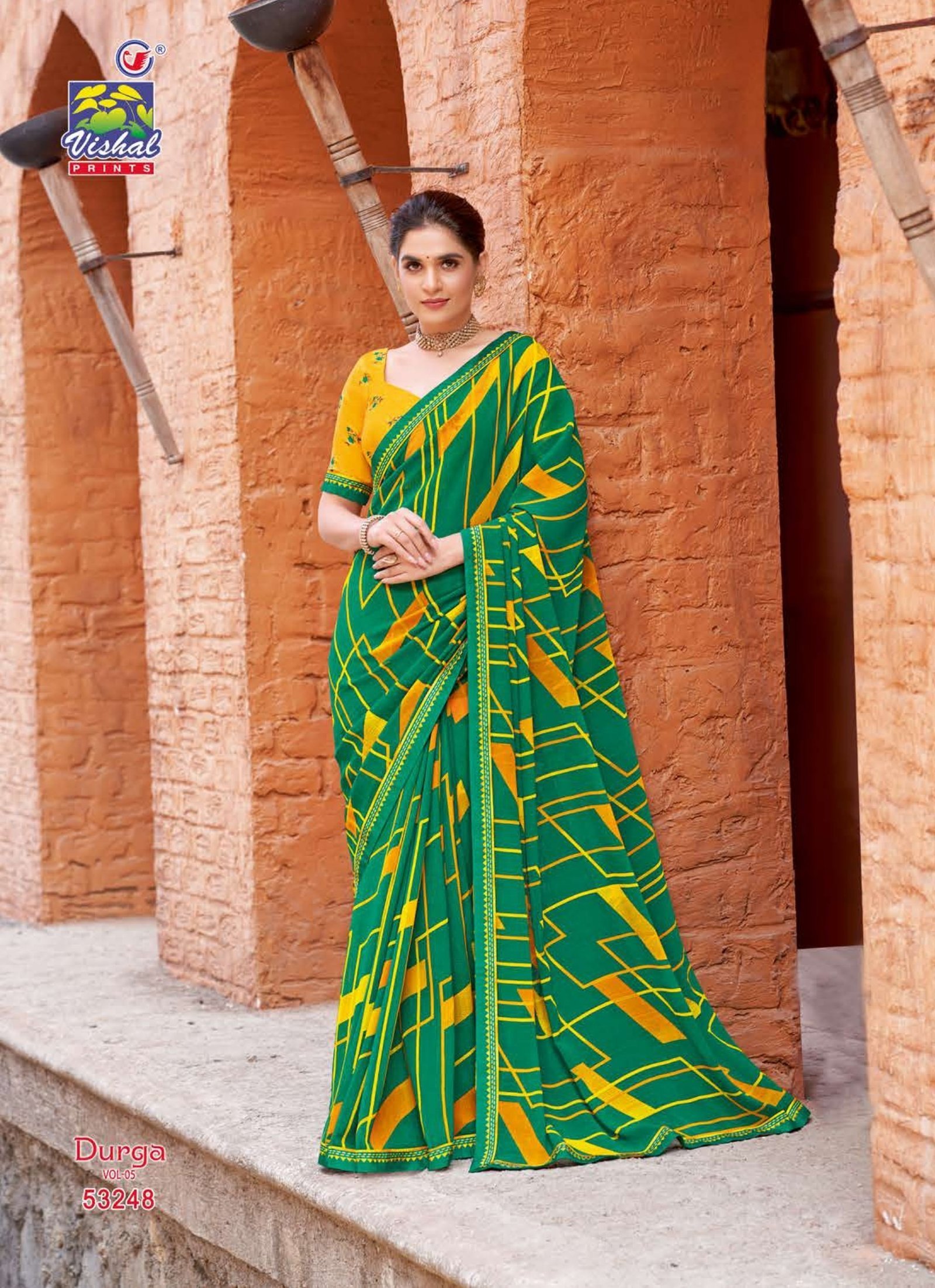 Vishal Duraga Vol 02 Saree