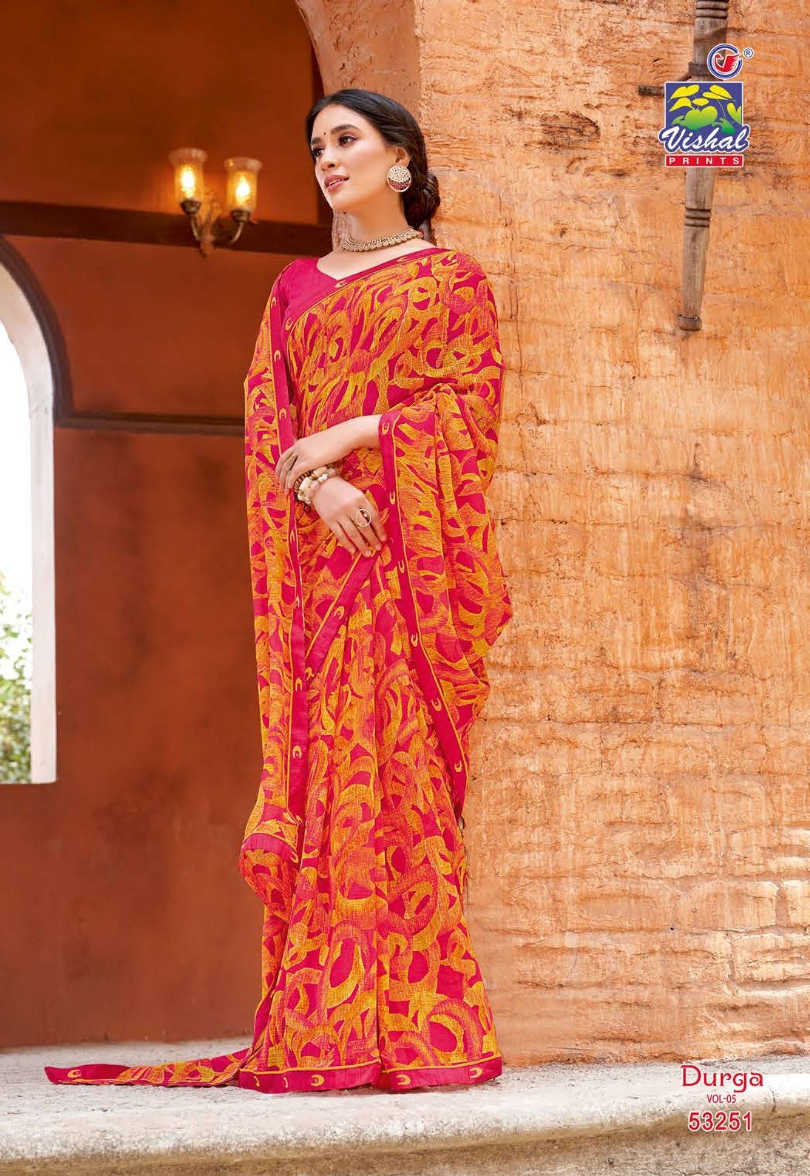 Vishal Duraga Vol 02 Saree