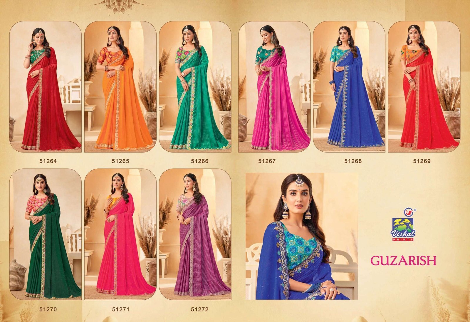 Vishal Guzarish Saree - Image 11