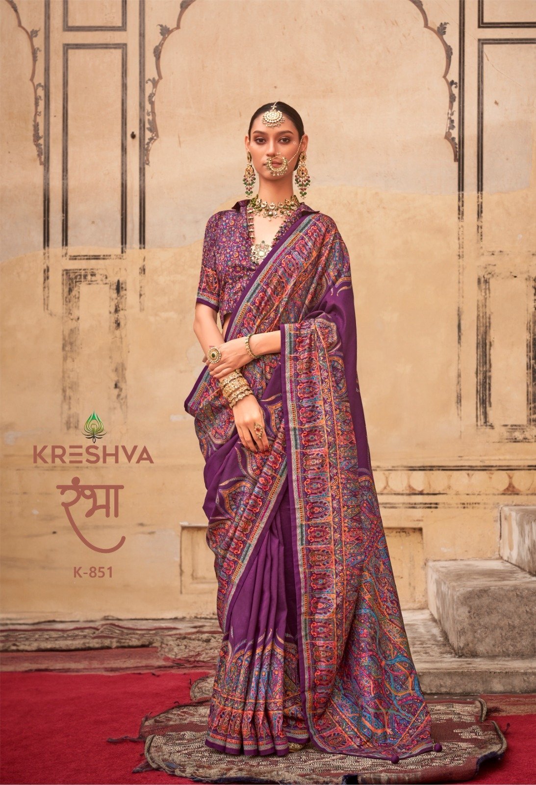 Kreshva Rambha Saree - Image 2