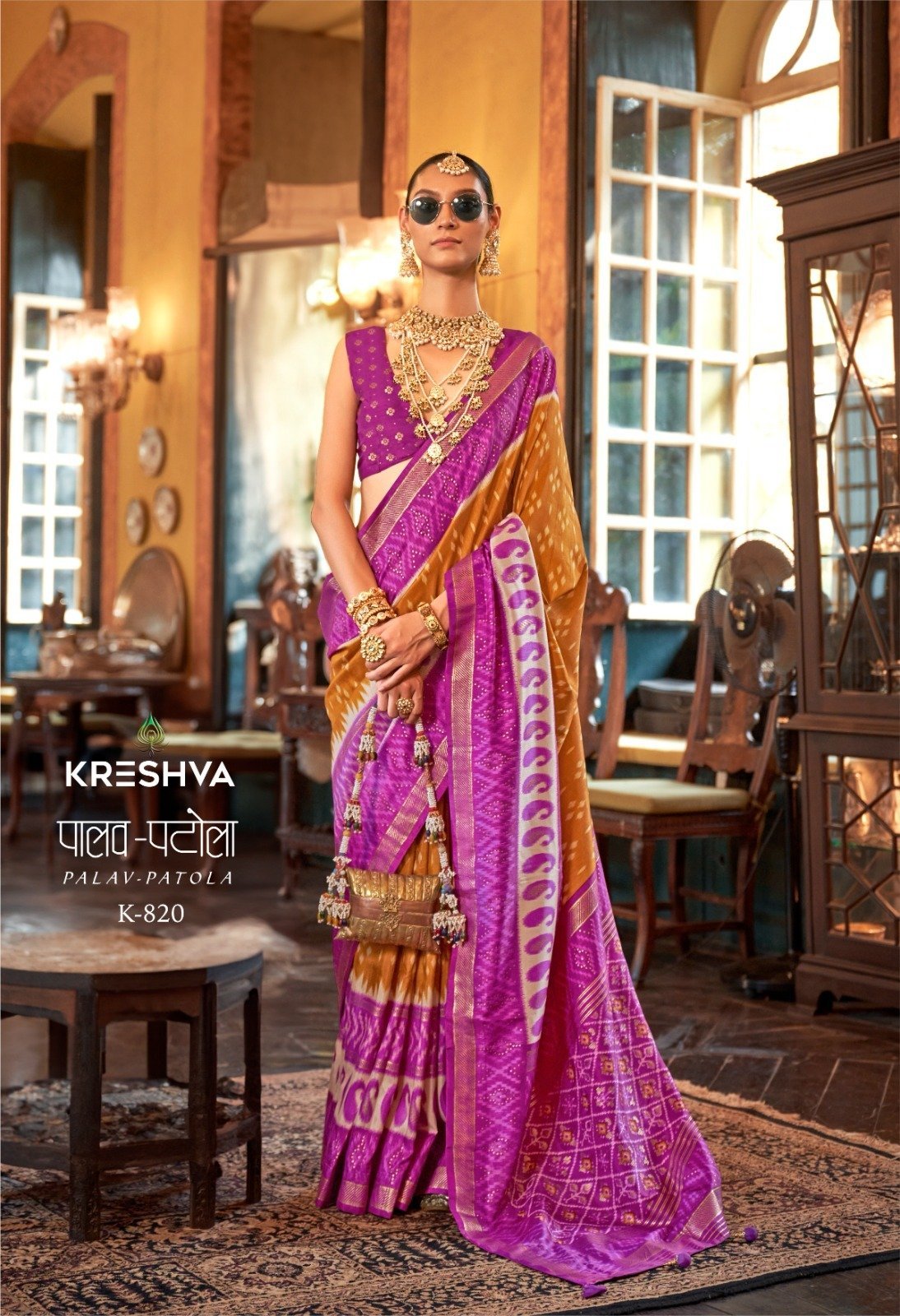 Kreshva Palav Paltola Saree - Image 2