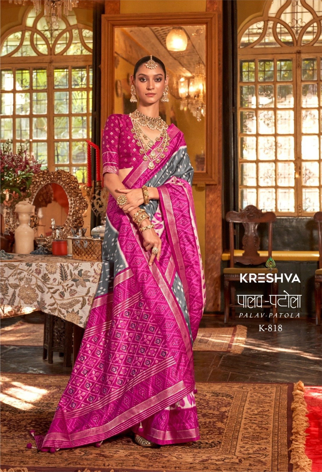 Kreshva Palav Paltola Saree - Image 4