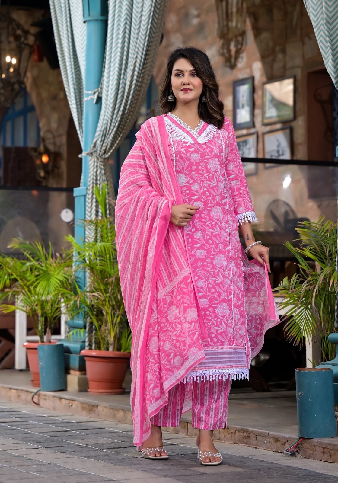 A 35 Pure Cotton 3 Piece Ready To Wear