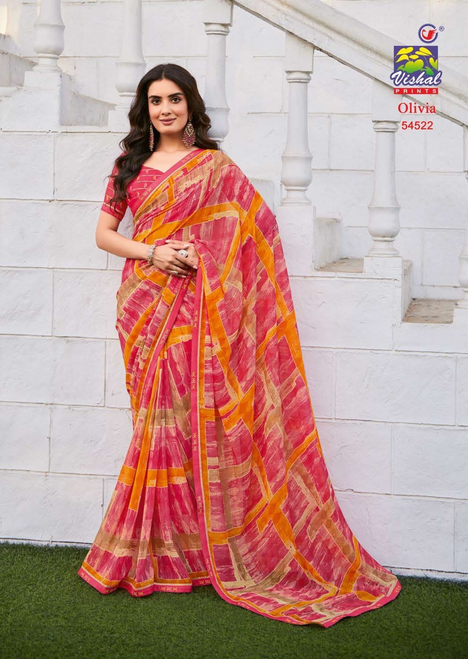 Vishal Olivia Saree - Image 2