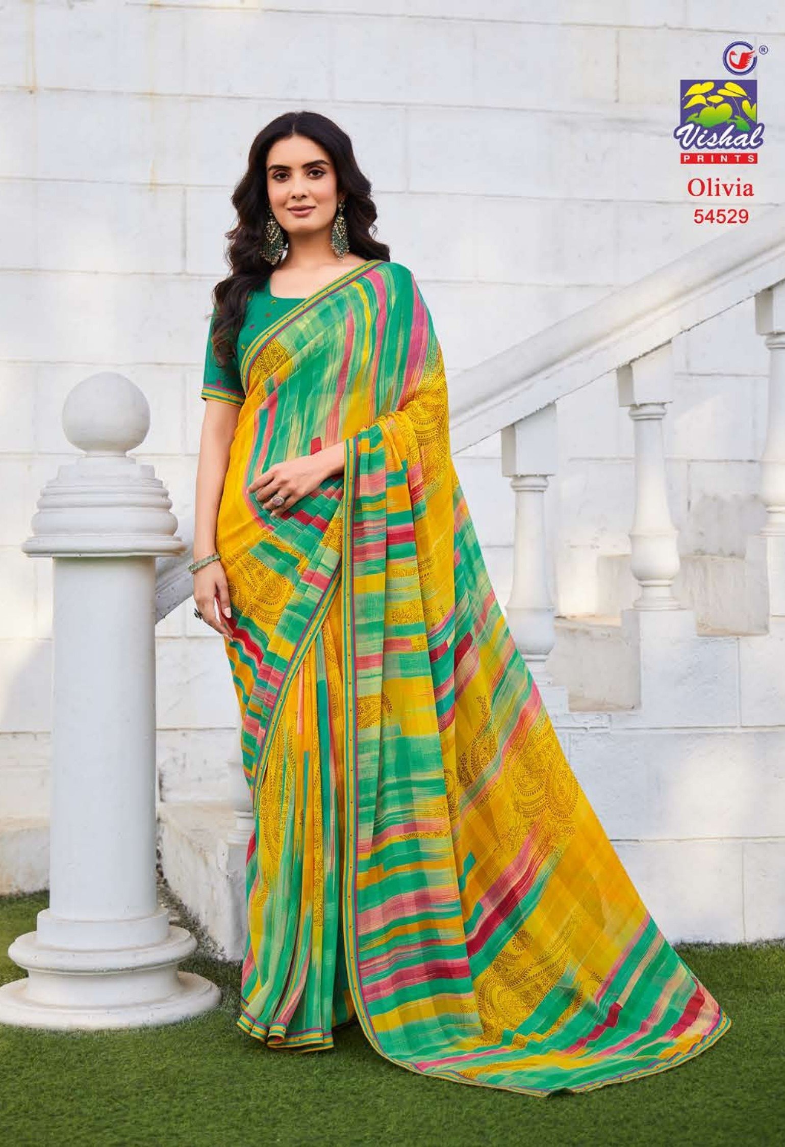 Vishal Olivia Saree - Image 7