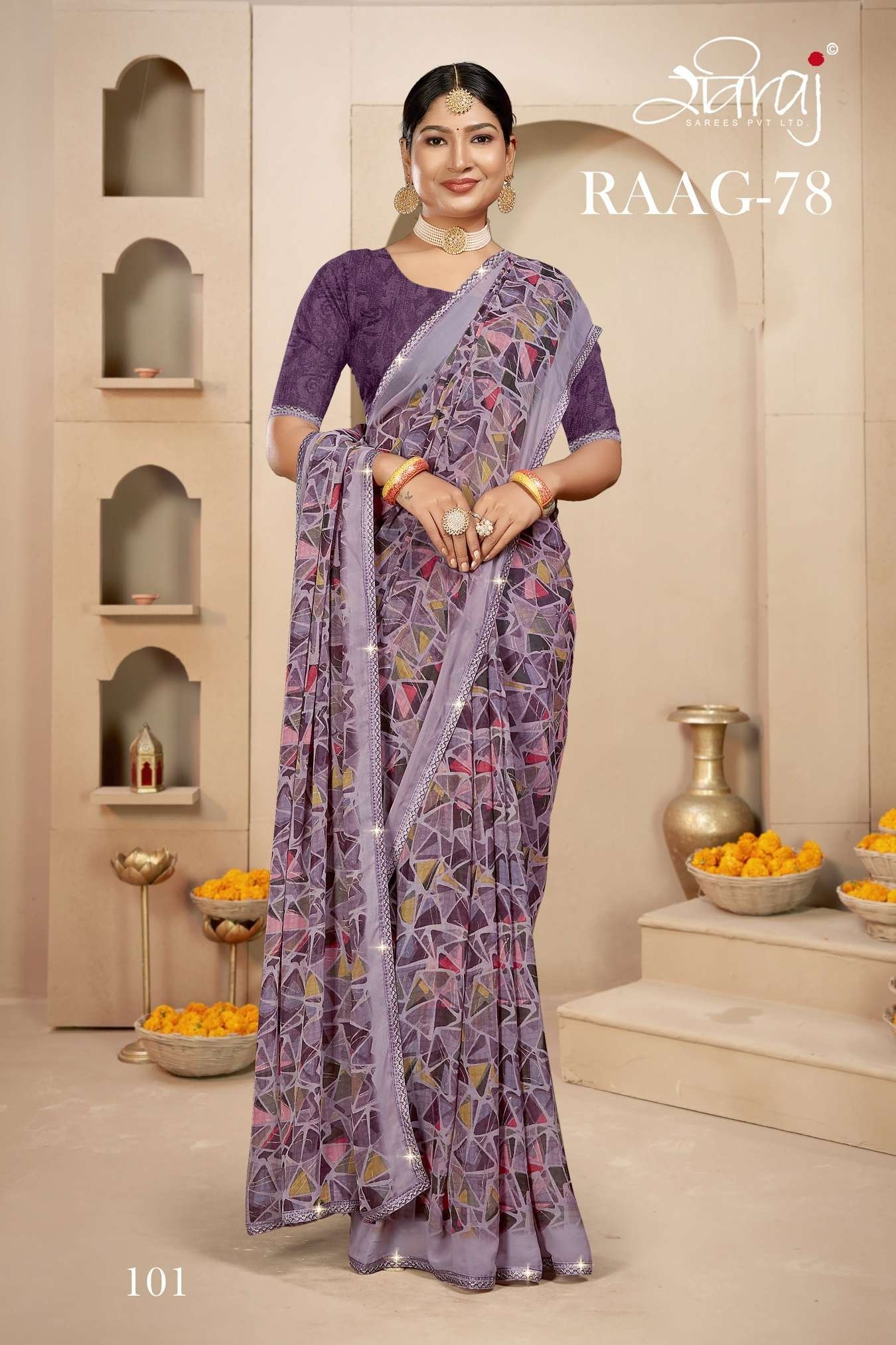 Raviraj Raag 78 Saree - Image 5