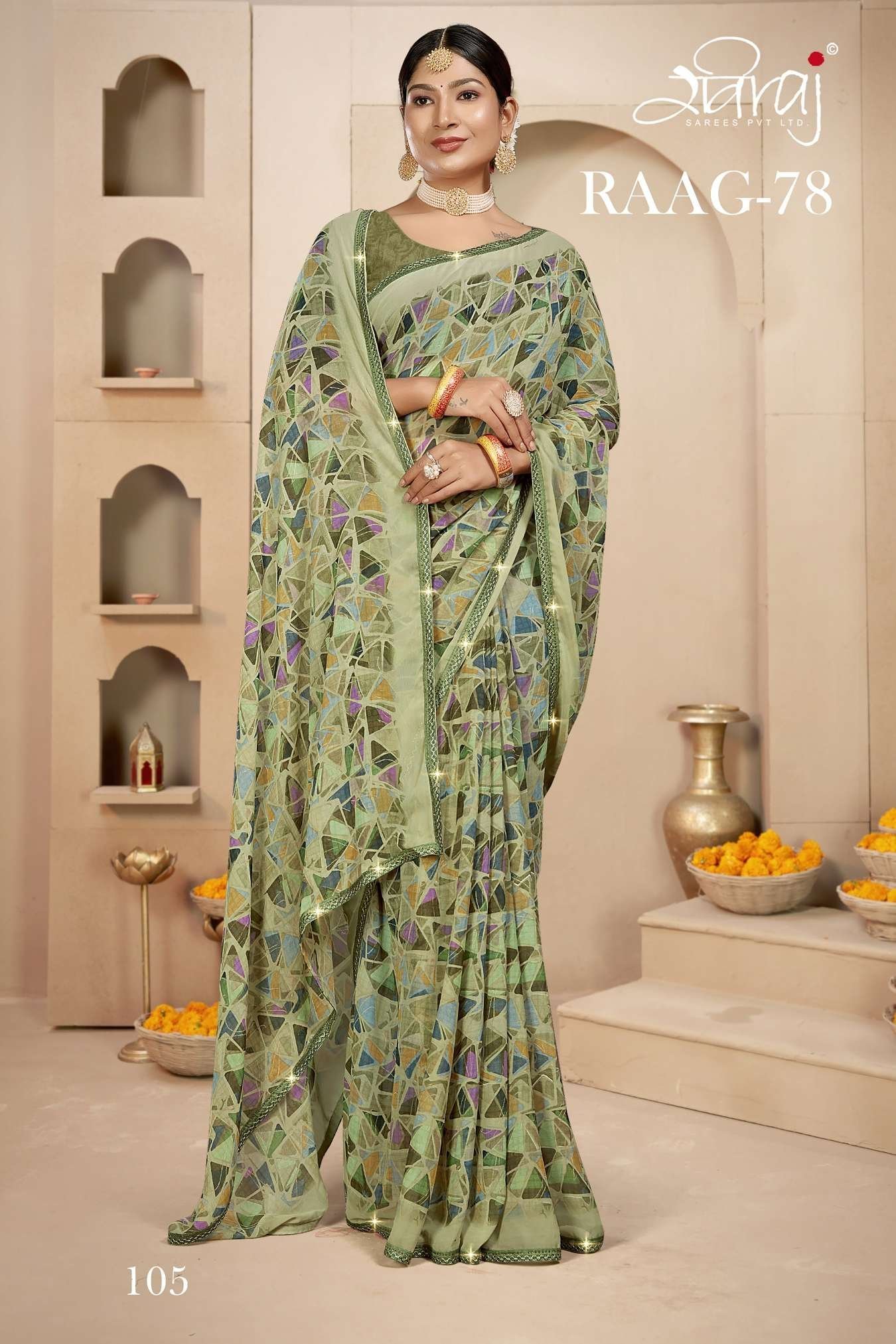 Raviraj Raag 78 Saree - Image 7