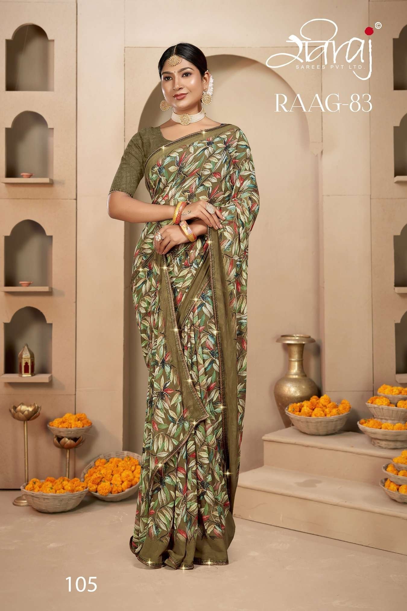 Raviraj Raag 83 Saree - Image 5