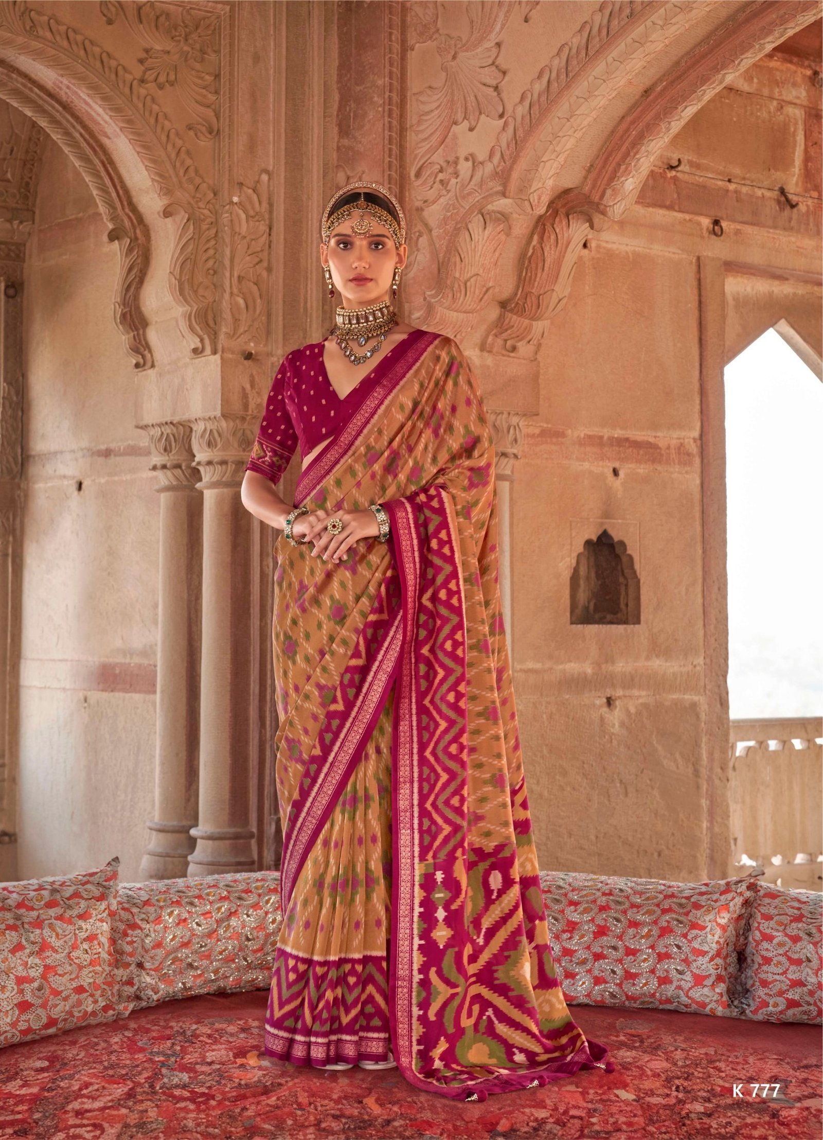 Kreshva Rang Vatika Saree