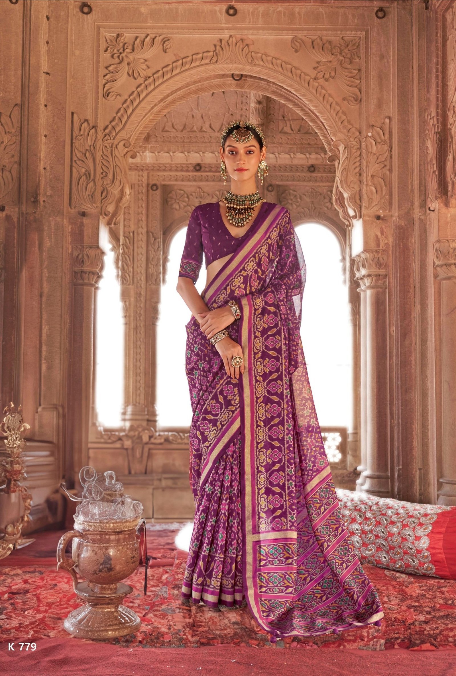 Kreshva Rang Vatika Saree