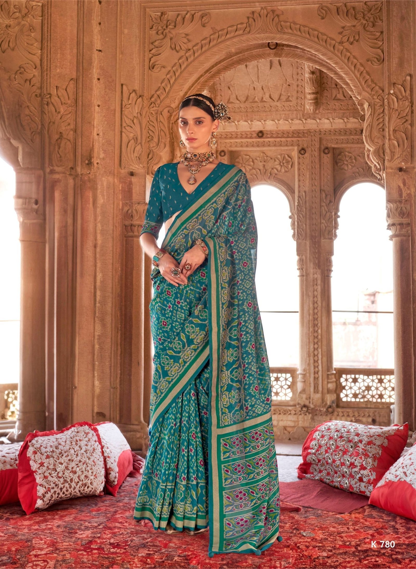 Kreshva Rang Vatika Saree