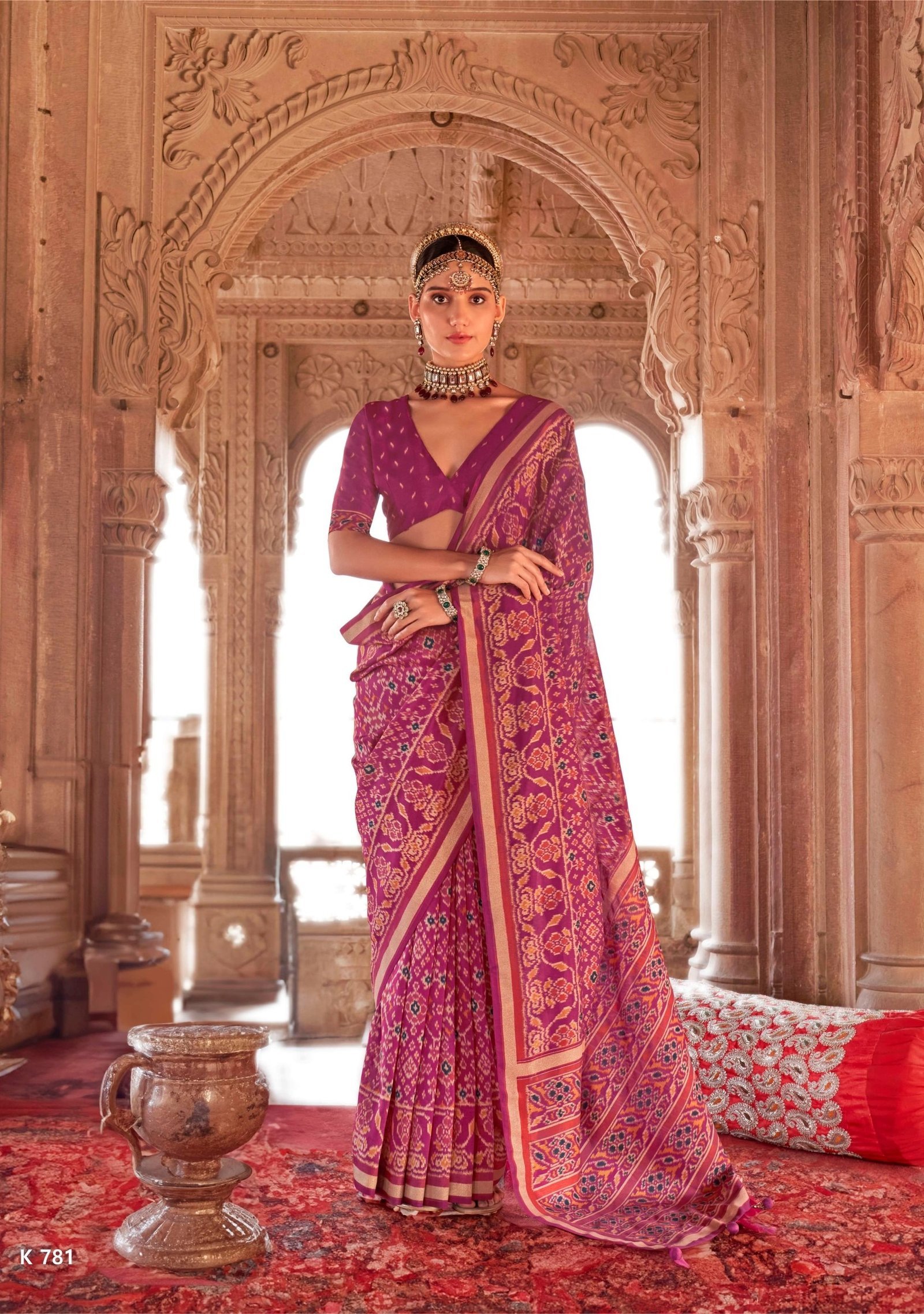 Kreshva Rang Vatika Saree