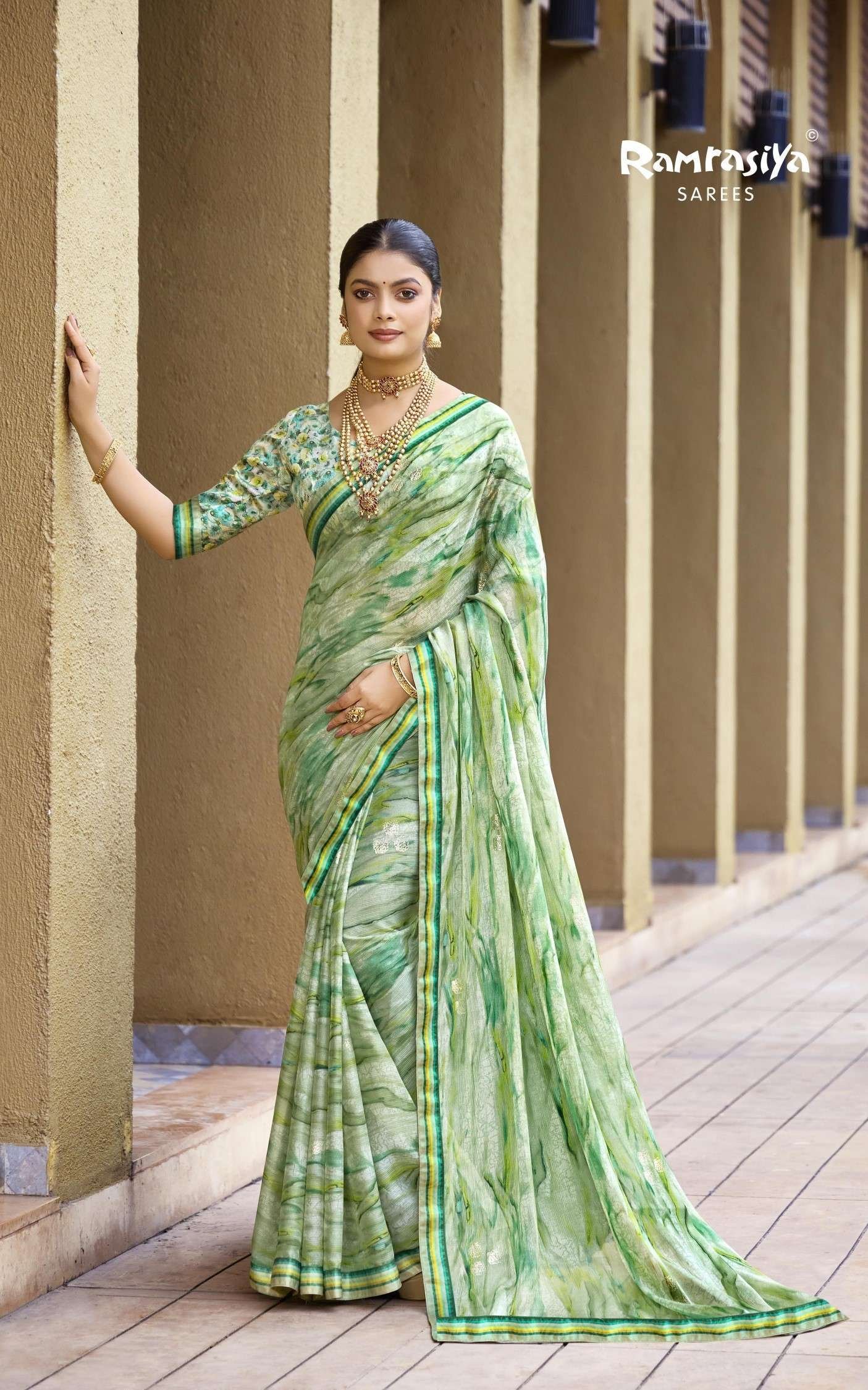 Ramrasiya Mahaprabhu Saree - Image 5