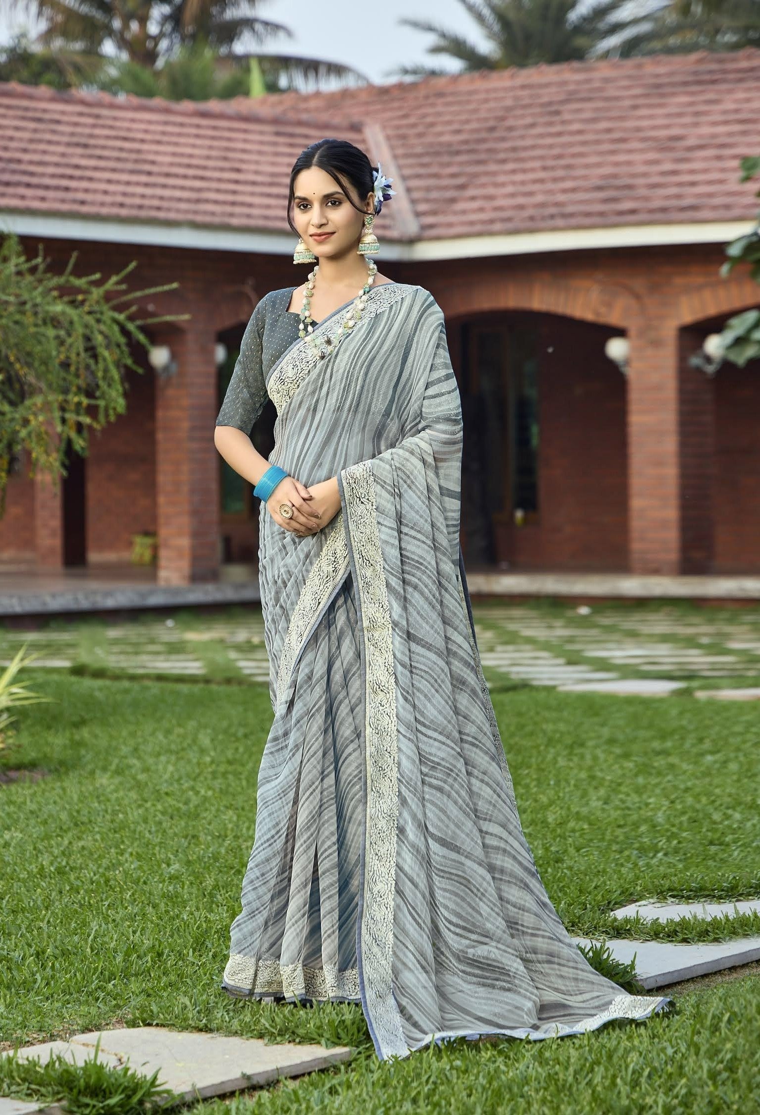 Ramrasiya Siya Ji Saree - Image 4