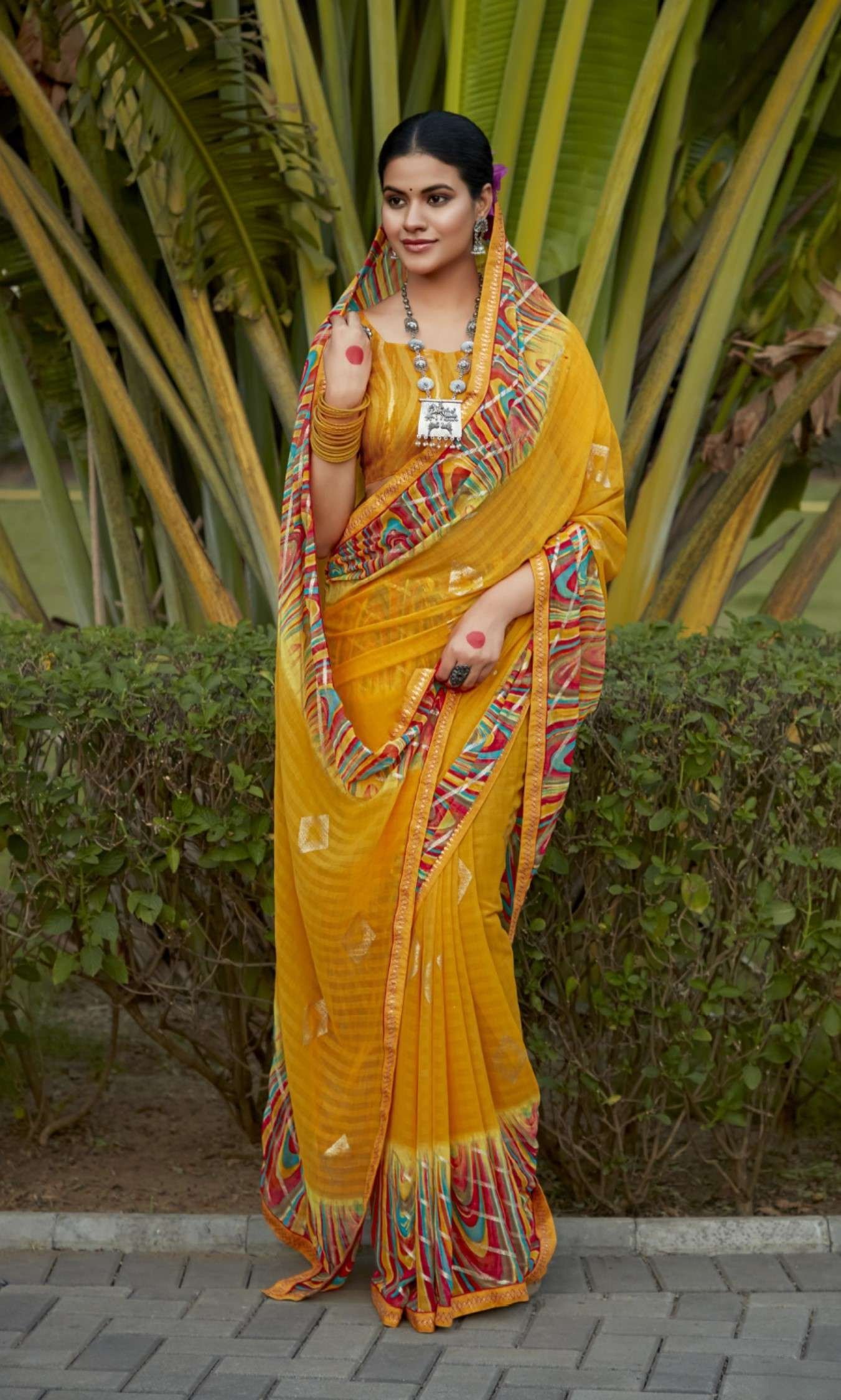 Ramrasiya Rurdraksh Saree - Image 2