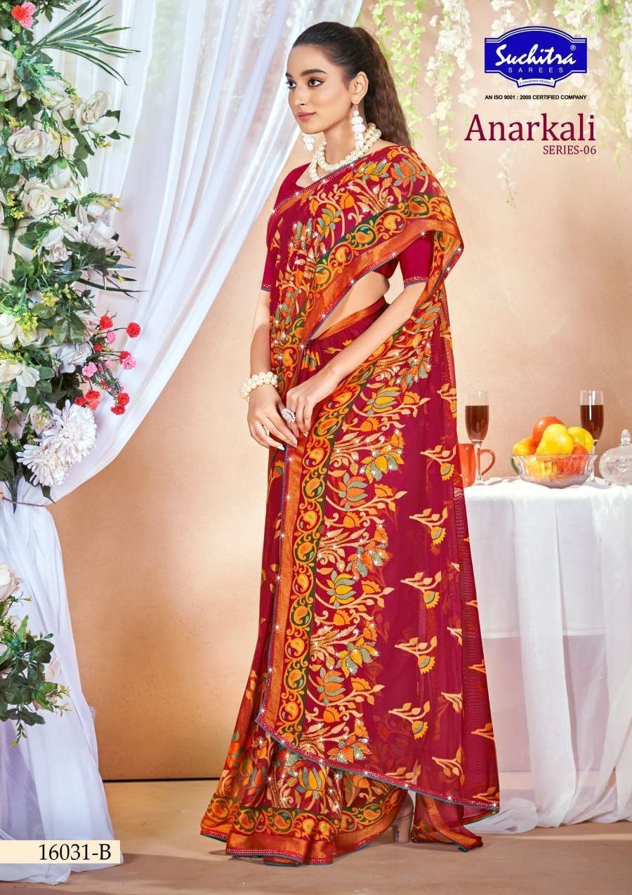 Suchitra Anarkali 09 Saree - Image 5