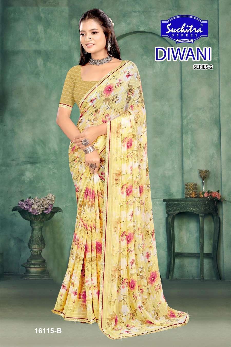 SUCHITRA DIWANI SAREE -02 16115 - B